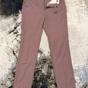 Boohoo Mens Mauve Slim Fit Dress Pants